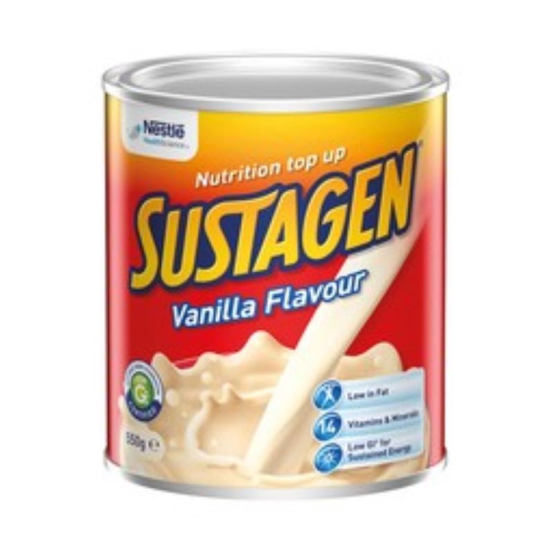 Nestle Sustagen Vanilla Flavour 550g