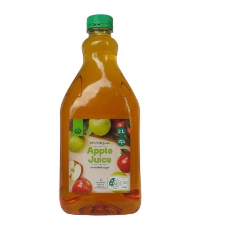 Woolworths Apple juice 21ltrs