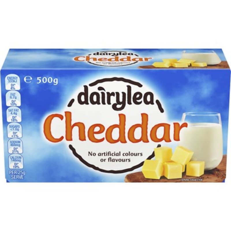 Dairylea Cheddar cheese 500g