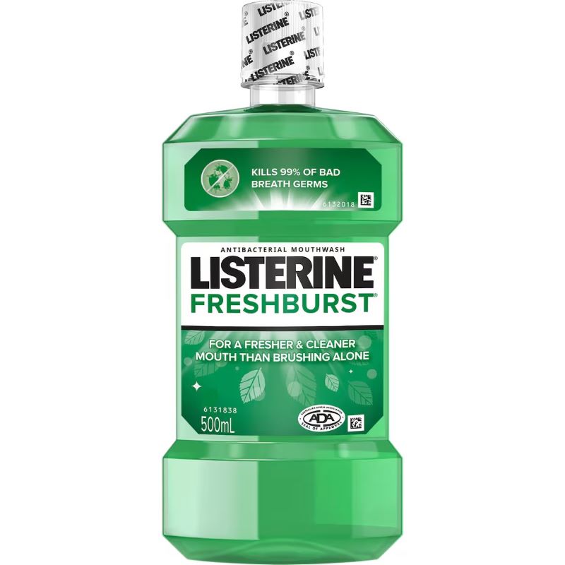 Listerine Freshburst Antibacterial Mouthwash 500ml