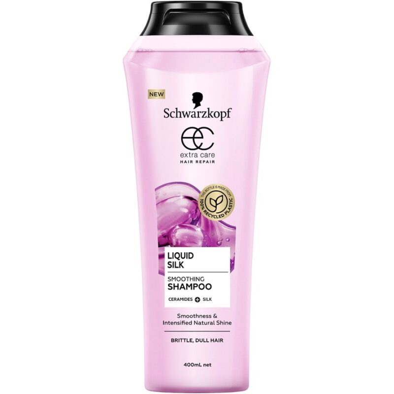 Schwarzkopf Extra Care Liquid Silk Smooth Shampoo For Dull Hair 400ml