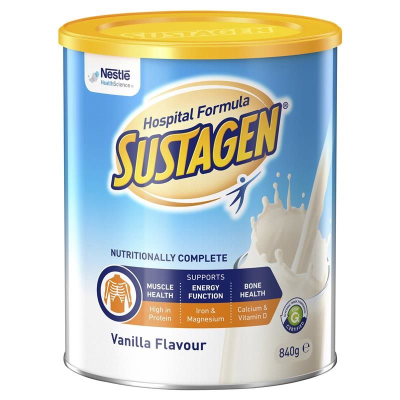 Sustagen hospital Formula vanilla 840g