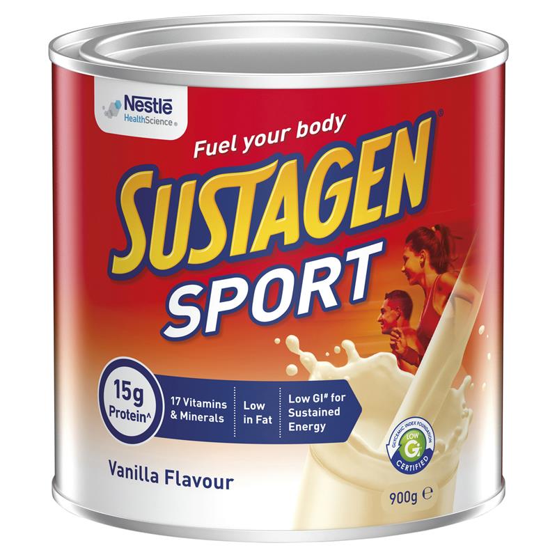 Nestle Sustagen Sports Vanilla 900g