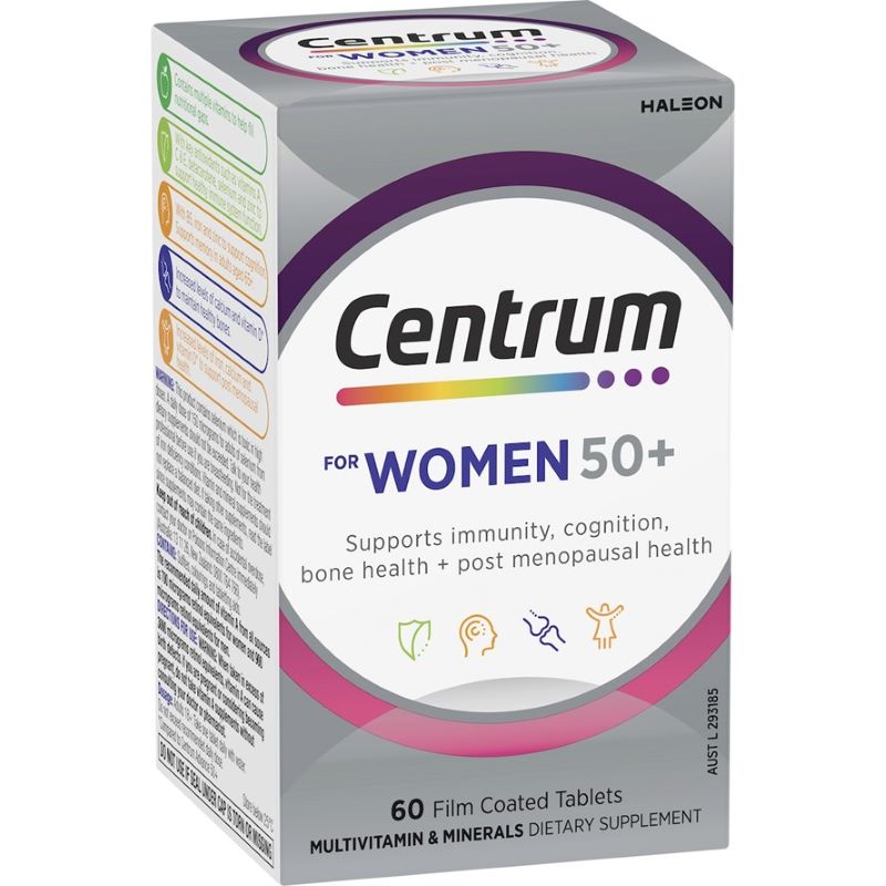 Centrum-for women50+-60tablets-multivitamin